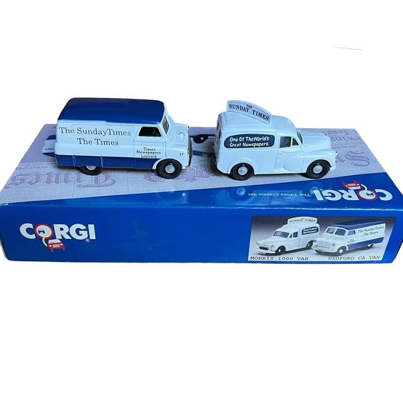 Corgi The Times Classic Set Sunday Times newspaper trucks diecast Collectibles - Picture 1 of 13